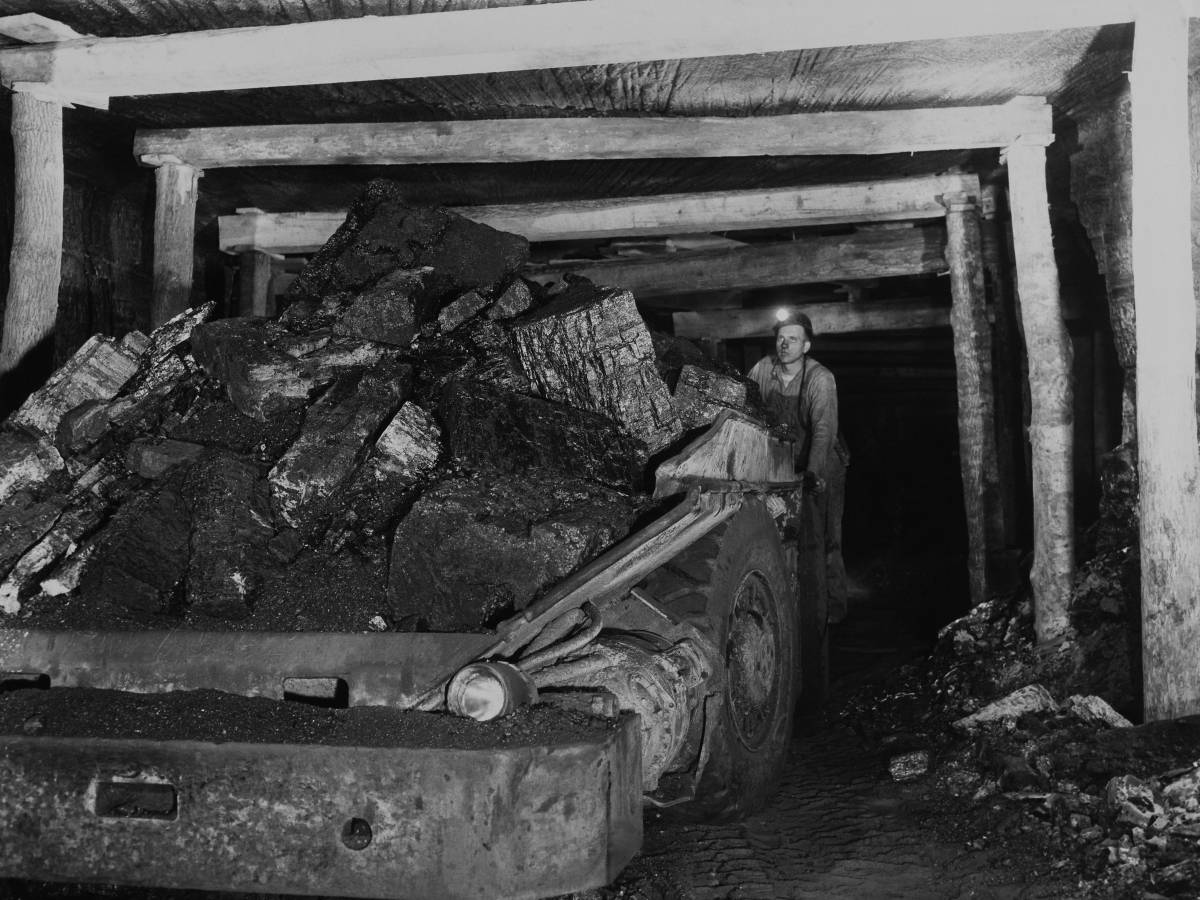 عککس 9- معدن زغال دوپونت، آمریکا، تاریخ نامعلوم