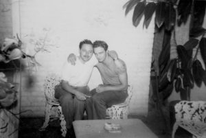 Tennessee Williams and Marlon Brando, 1948