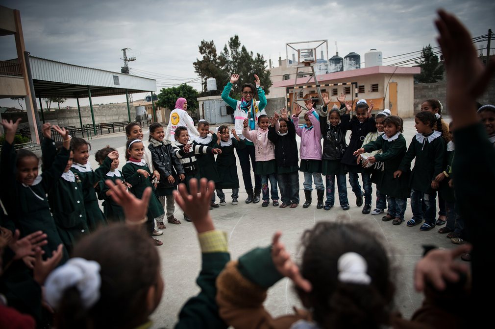 مدرسه‌ای در فلسطین