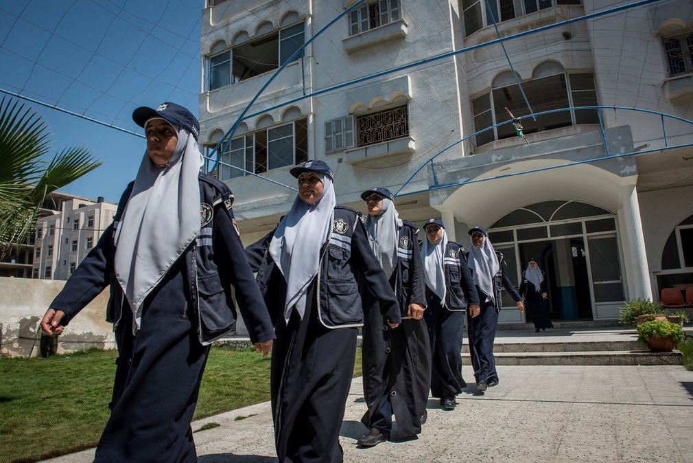 پلیس‌های زن در فلسطین